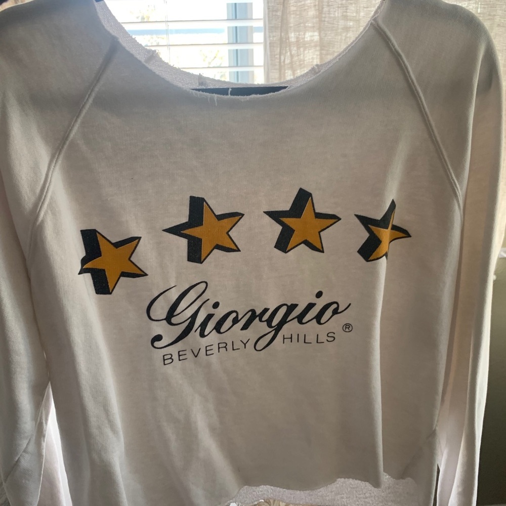 Giorgio Cropped Sweatshirt